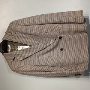 Mango Wrap Check Blazer / Size Small